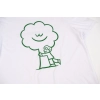 T-shirt męski Treehugger –  Julia Kamińska x Obiektor x FAVNA - biały